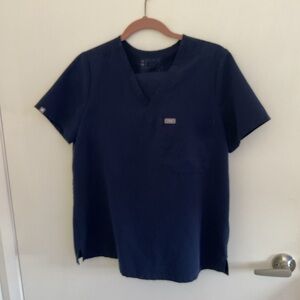 FIGS Navy Blue Scrub Top and Pants